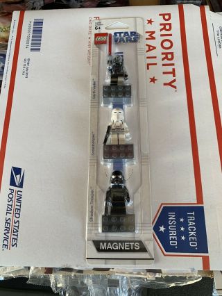 Lego Star Wars 852715 Snowtrooper Darth Vader Shadow Trooper Minifigure Magnets