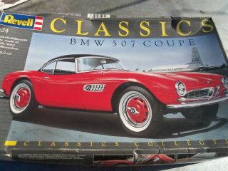 Revell Classics Bmw 507 Coupe Mdeol Car Kit Parts