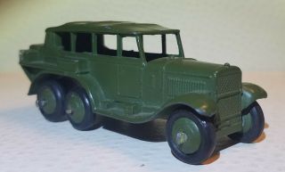 Vintage Dinky Toys - Pre - War Army Reconnaissance Car 152b - Made In England