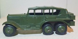 Vintage Dinky Toys - Pre - War Army Reconnaissance Car 152b - Made In England 3