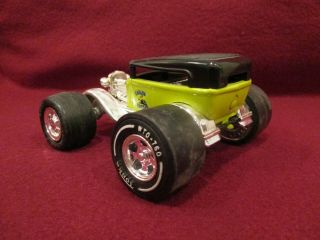 Vintage 1970 ' s Tonka green & black Banana Wheeler hot rod car no.  788 good shape 2