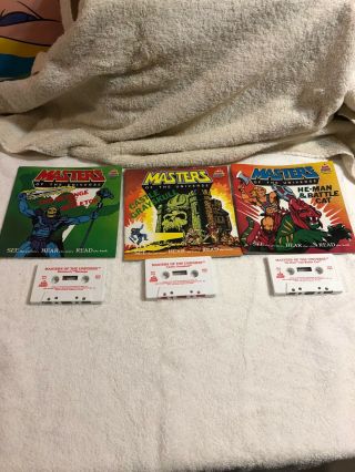 Masters Of The Universe He - Man Book And Tape Heman He Man Kids Stuff Kidstuff