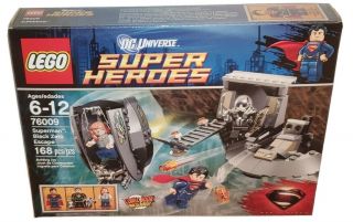 Lego Dc Universe Heroes Set 76009 Superman Black Zero Escape Man Of Steel