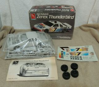 Amt Ertl Alan Kulwicki Zerex Thunderbird Model Car Kit 6739