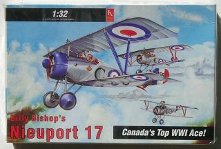 Hobbycraft 1/32 Billy Bishop’s Nieuport 17 – Miob