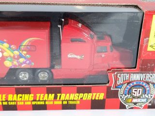 1996 Racing Champions NASCAR Team Transporter 1/64 Semi Truck - Skittles 2
