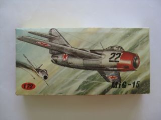1|72 Model Plane Mig - 15 Kp (kovozavody Prostejov) D11 - 2096