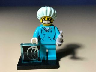 Lego Collectable Minifigures Series 6 8827 Surgeon Doctor Nurse