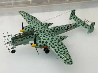 Heinkel He.  219 Uhu,  1/72 Scale Built & Finished For Display,  Good.