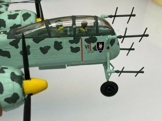 Heinkel He.  219 UHU,  1/72 scale built & finished for display,  good. 3