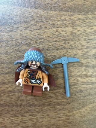 Lego Bofur The Dwarf With Weapon (the Hobbit 2012) Minifigure 79003 - 1