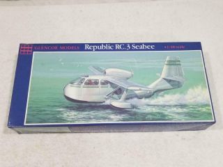Glencoe Republic Rc 3 Seabee 1/48 Model Airplane Kit 05104 Unbuilt