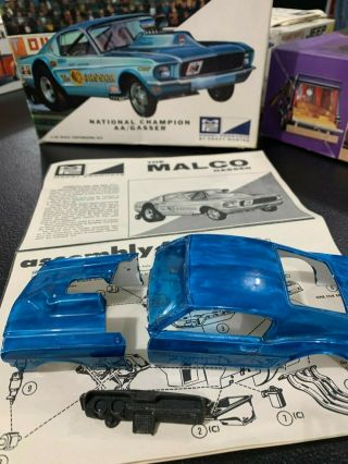 Malco Gasser Ford Mustang Mpc Model Kit 1/25 Scale Ohio George Montgomery 