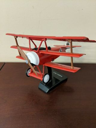 1/48 Ray Red Fokker Dr - 1 Tri Plane Airplane Model Kit Built