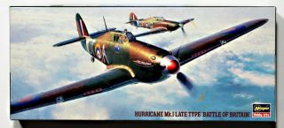 Hasegawa 51338 1/72 Hawker Hurricane Mk I Late Type Battle Of Britain