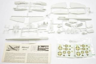 Heinkel He 219 OWL 100 Complete Unbuilt Plastic Model Kit Revell 1966 1:72 2