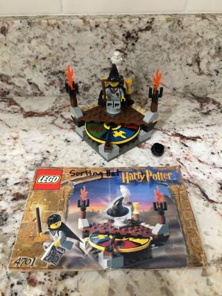 Lego Harry Potter 4701 - The Sorting Hat - Complete With Instructions