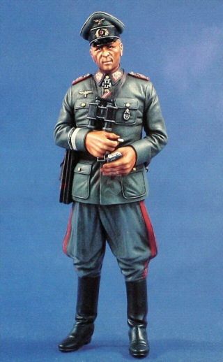 Verlinden 120mm (1/16) German Wehrmacht General Wwii [resin Figure Model] 437
