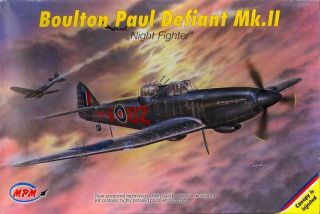 1/72 Mpm Models Boulton Paul Defiant Mk.  Ii British Wwii Night Fighter