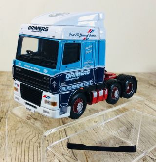 Corgi 1/50 Daf Xf Space Cab Truck In Grimers Livery Ideal For Code 3 Conversion
