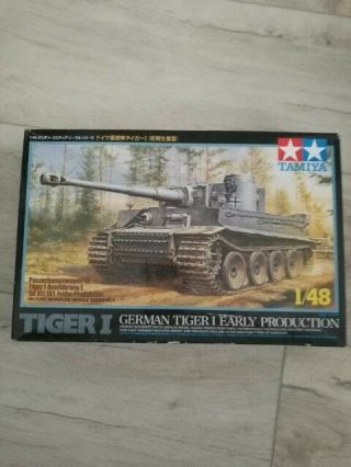 Tamiya 32504 German Wwii Tiger Early Production 1/48 From Japan