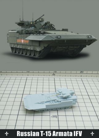 1/144 Resin Kits Russian T - 15 Armata Ifv,  Metal Barrels