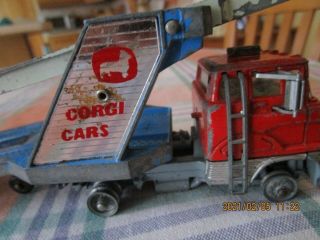 Corgi Major Toys 1138 Carrimore Mark 1v Car Transporter With Ford Diesel Cab