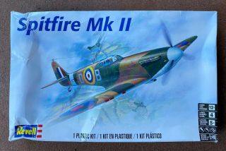 Revell Spitfire Mk Ii 1/48 Scale Model Kit,  Parts Factory,  Fair Box 5239
