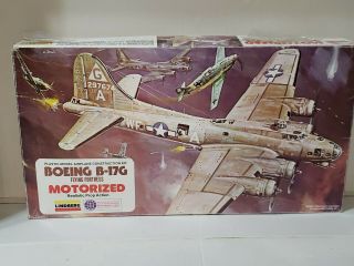 Lindberg 1/64 Boeing B - 17g Flying Fortress Model Kit - 508