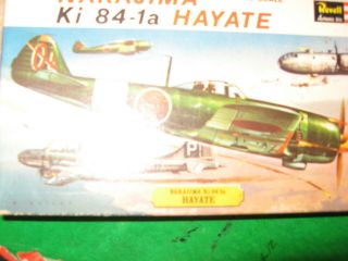 Revell 1/72 Scale Nakajima Ki 84 - 1a Hayate H - 637:50 - - No Canopy