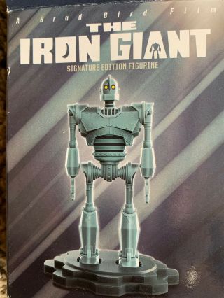 Rare Vintage Nib 1999? Iron Giant Action Figures Robot 4 1/4” Promotional Nos