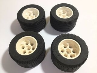 4xlego Technic Tires 49.  6 X 28 Vr (6594) & Wheels (6595) 30.  4 X 14 Vr