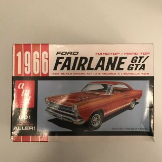 1966 Ford Fairlane Gt/gta 1/25 Scale Model Kit
