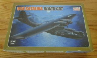 Mini Craft Model Kits 14518 Usn Catalina Black Cat 1/144 Scale Skill Level 2