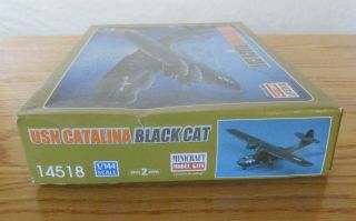Mini Craft Model Kits 14518 USN Catalina Black Cat 1/144 Scale Skill Level 2 3