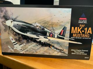 Accurate Miniatures 3410 1:48 Raf Mk - 1a Mustang