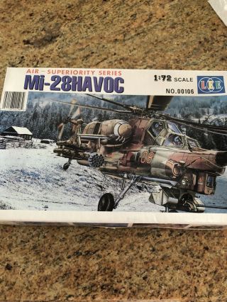 Mi - 28havoc Lee Helicopter Model Air Superiority Series 1:72 Scale No 00106