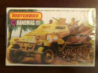 Matchbox Hanomag Sdkfz 251/1 1/76 Scale German Half Track Wwii