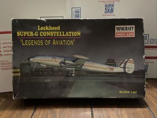 Minicraft Model Kits 1/144 Lockheed - G Constellation " Legends Of Aviation "