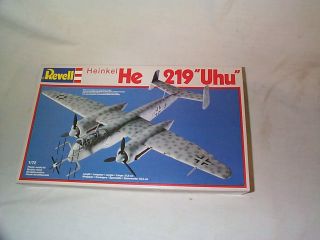 1/72 - Revell/germany - Heinkel He 219 " Uhu " - Some Parts Off Trees.