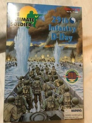 The Ultimate Soldier 12 " 1/6 Scale Figure Wwii 29th Infantry D - Day 21st Century