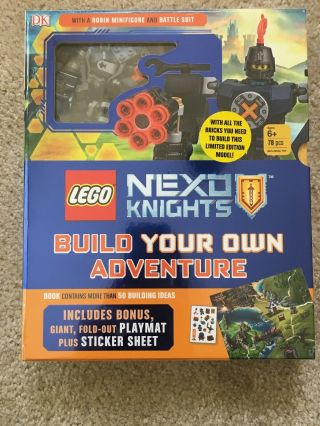 Lego Nexo Knights Build Your Own Adventure: With Minifigure And Exclusive Model