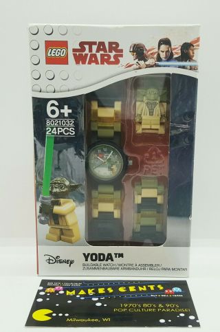 Lego Star Wars Yoda Buildable Watch With Mini Figure 8021032 -