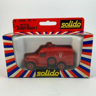 Solido 1:50 Toner Gam 1 2128 Dodge Wc 54 Fire Ambulance
