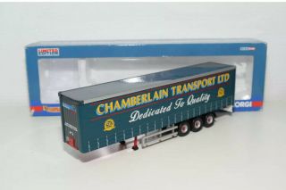 Corgi 1/50 Scale Curtainside Trailer Only - Chamberlain Transport Ltd
