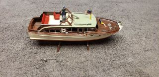 Vintage Revell Chris - Craft Cabin Cruiser 9 " Scale Build - Up