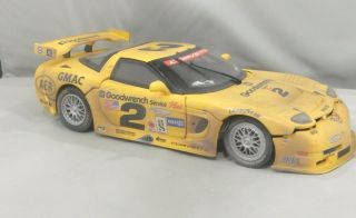 2001 Action Raced Version Chevrolet Corvette Gm Goodwrench Plus 2 Aer Scale 1:18