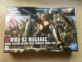 Maguanac Mobile Suit Gundam Wing 1/144 Scale Model Kit Bandai