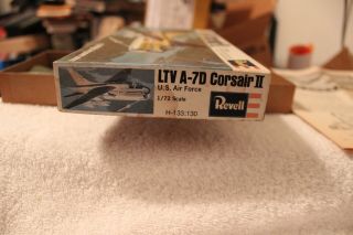 1968 REVELL LTV A - 7D CORSAIR II 1/72 SCALE 3