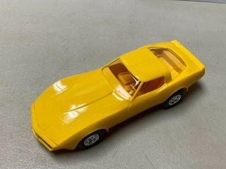 Vintage 1980 Chevrolet Corvette Gm Dealer Promo Car In Yellow